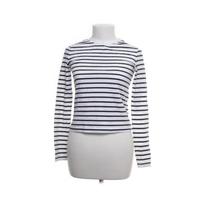 Lange mouwen shirt (Wit, Blauw) van Edited Katoen
