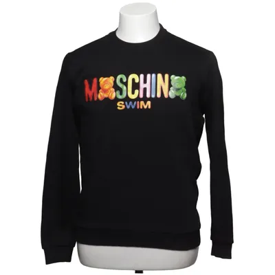 Sweatshirt (Sort, Flerfarvet) fra Moschino Swim Bomuld