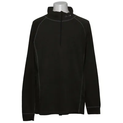 Fleece sweater (Green) from Gesto Polyester, Wool