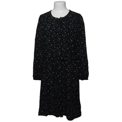Kjole (Sort, Hvid) fra Sheego Casual Viscose