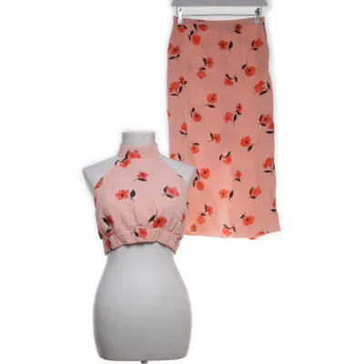 Set (Rosa, Flerfärgad) från Zara Viskos, Linne