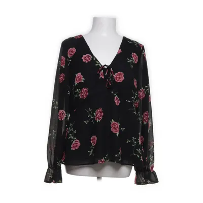 Blouse (Zwart, Meerkleurig) van Divided by H&M Polyester
