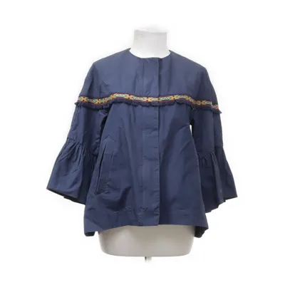 Jacka (Blå, Flerfärgad) från Zara Basic Outerwear Bomull