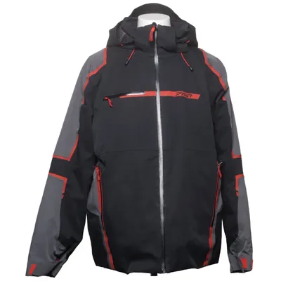 Ski-jas (Zwart, Grijs, Rood) van Spyder Elastaan, Polyamide, Gerecycled polyester