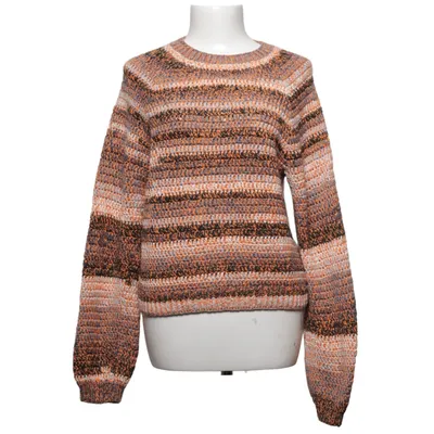 Sweater (Orange, Gray, Black, White) from Handmade Cotton, Acrylic