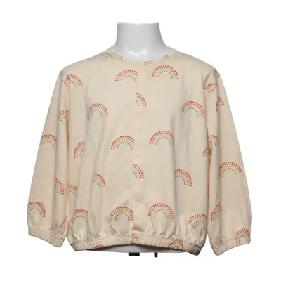 Strickjacke (Beige, Mehrfarbig) von Tinycottons Baumwolle, Elasthan