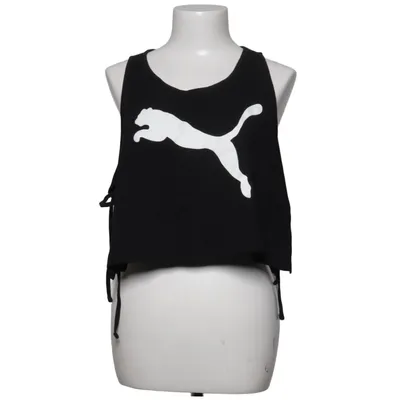 Crop top (Zwart) van Puma