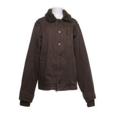 Denim jacket (Brown) from Quiksilver Cotton