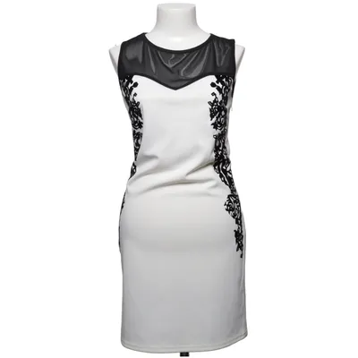 Kleid (Weiß, Schwarz) von Just Addict Polyester