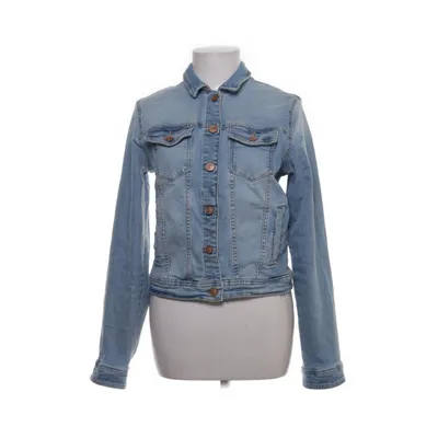 Jeansjacka (ONLTIA LIFE DNM JACKET BB LB BEX179 NOOS) från ONLY Blue Denim Bomull