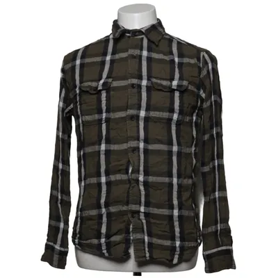 Flannel shirt (Green, Black, White) from Identity Cotton