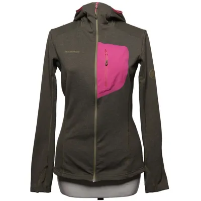 Sweat à capuche (Vert, Rose, Multicolore) de Mammut Élasthane, Polyester