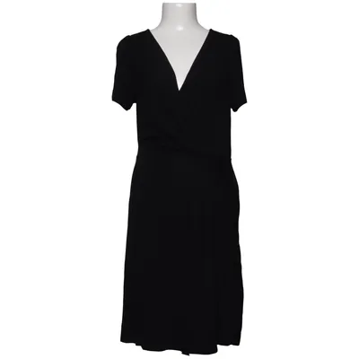 Wickelkleid (Schwarz) von Les Lunes Elasthan, Viskose