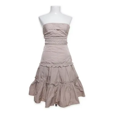 Jurk (Beige) van Karen Millen Acetaat, Nylon, Polyester, Viscose