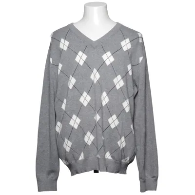 Pullover (Grijs, Wit) van Steel Katoen