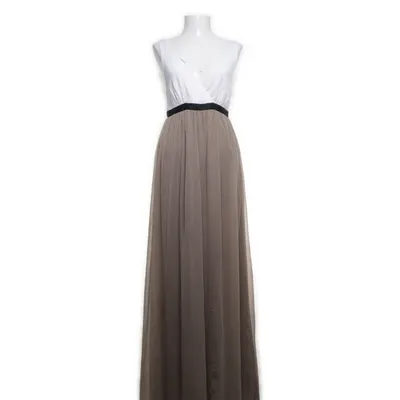 Robe longue (Beige, Blanc) de Mrs. Foxworthy