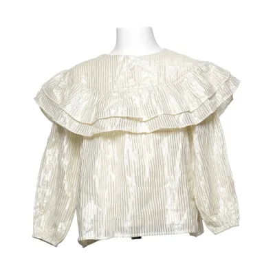 Blus (Rexanna) från Molo Bomull, Metallfiber