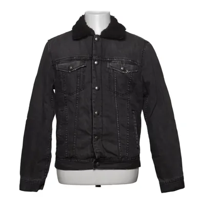 Gevoerde spijkerjas (Grijs) van Mango Man Katoen, Polyamide, Polyester