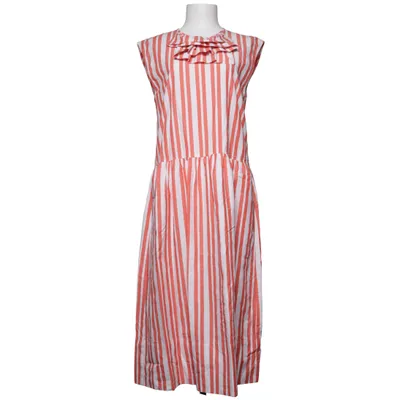 Robe (Rouge, Blanc) de Rue Blanche Coton, Soie