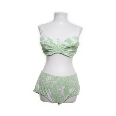 Bikini (Vert, Blanc) de Change Élasthane, Polyamide