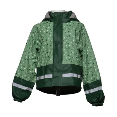 Regenjack (Groen, Meerkleurig) van Ocean Works Polyester