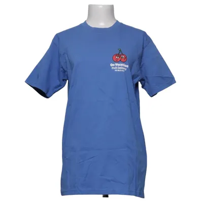 T-shirt (Blå) fra On Vacation Økologisk bomuld