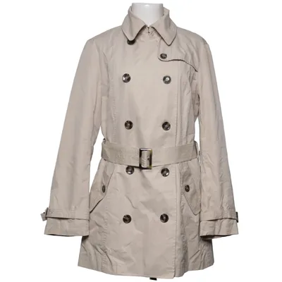 Trenchcoat (Beige) fra Stile Benetton Bomuld, Polyamid, Polyester