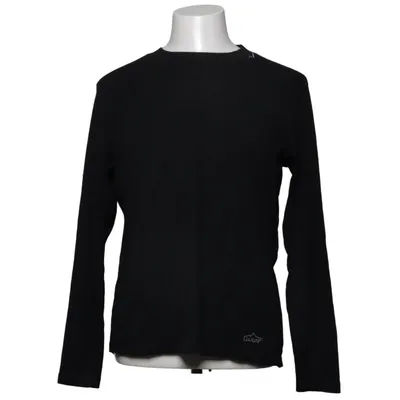 Lange mouwen shirt (Zwart) van Tuxer Polyester, Wol