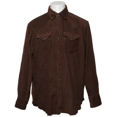 Skjorta (Brun) från Engineered Garments Bomull, Polyester