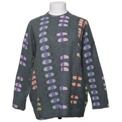 Trui (Groen, Meerkleurig) van Parfois Acryl, Polyamide, Polyester, Wol