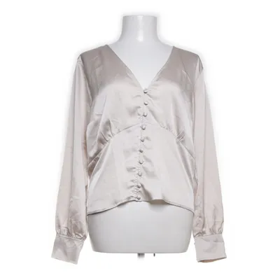 Bluse (Beige) fra Abercrombie & Fitch Polyester