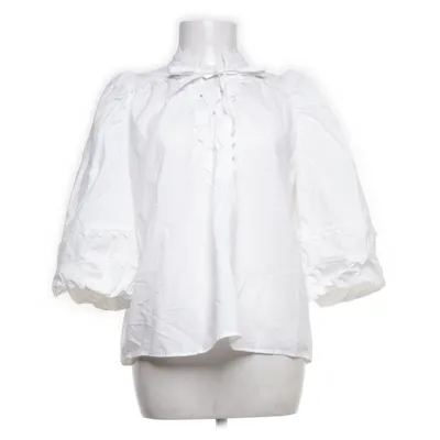 Strikblouse (Wit) van Munthe Organisch katoen