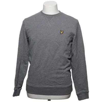 Collegetröja (Grå) från Lyle & Scott Ekologisk bomull