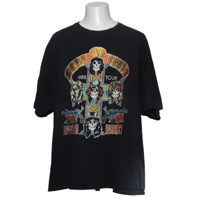 T-shirt (Noir, Multicolore) de Gildan Coton