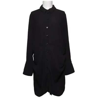 Skjortklänning (Svart) från ASOS Design Elastan, Polyester