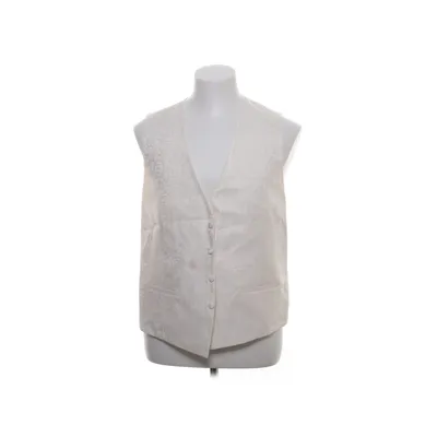 Suit vest (White) from Wilvorst Polyester, Viscose