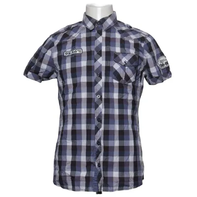 Short sleeve shirt (Blue, White, Gray) from 98-86 Cotton