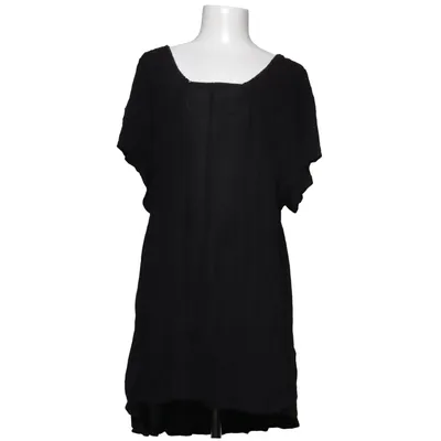 Robe (Noir) de Mango Casual Coton, Viscose