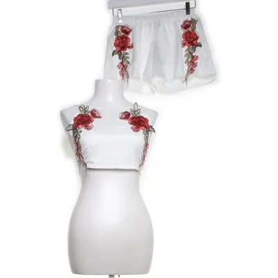 Set (Vit) från Fancyqube Elastan, Polyester