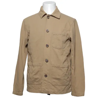 Oberhemd (Beige) von Uniqlo Baumwolle, Elasthan