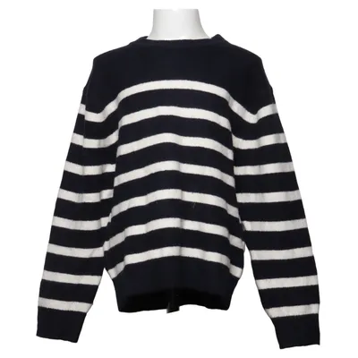 Trui (Zwart, Wit) van Uniqlo Acryl, Katoen, Elastaan, Polyamide