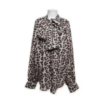 Knytblus (Grå, Flerfärgad) från Bonprix Collection Polyester