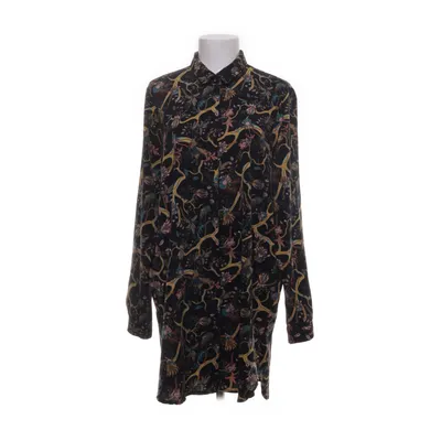 Shirt (Black, Multicolored) from Monki Polyester