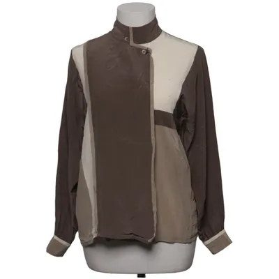 Blus (Brun, Beige) från Oleg Cassini Silke