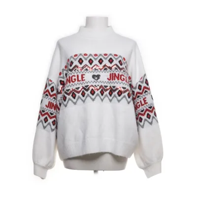 Jultröja (Vit, Flerfärgad) från C&A Akryl, Elastan, Polyester