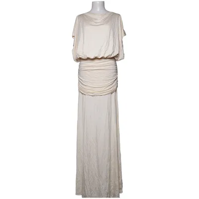 Maxi jurk (Beige) van Arakii Cupro, Elastaan, Viscose