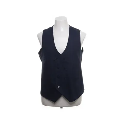 Suit vest (Blue) from Suvari Polyester