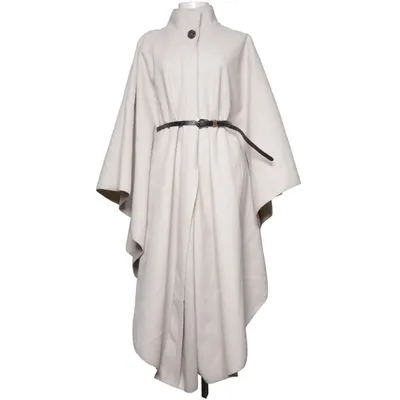 Cape (Beige) från New Collection Elastan, Polyester