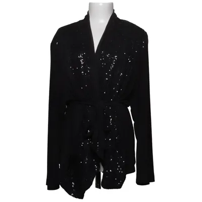 Cardigan (Noir, Argent) de Gelco Élasthane, Polyester