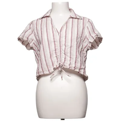 Crop top (White, Red, Multicolored) from Nice & Chic Cotton, Linen